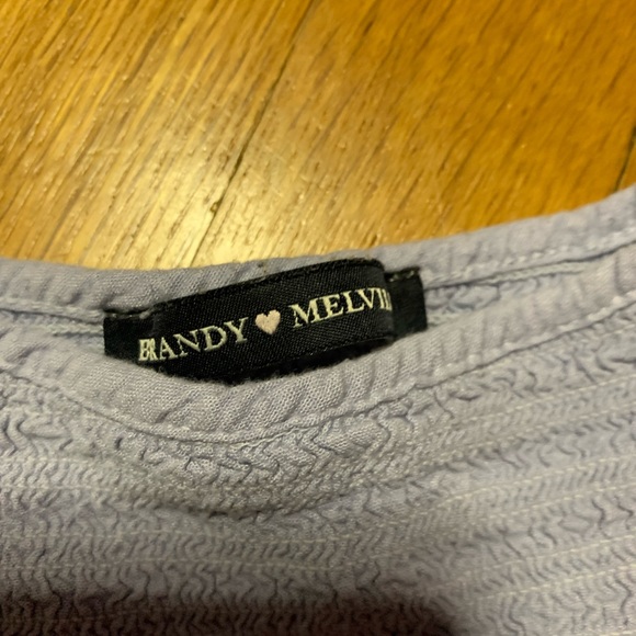 •Super cute ribbed Brandy Melville tank top💫🌊 - Picture 3 of 3